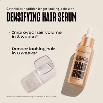 Babe Densifying Hair Serum for Men and Women, Thickens Hair