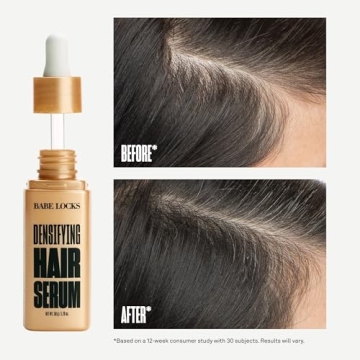 Babe Densifying Hair Serum for Men and Women, Thickens Hair