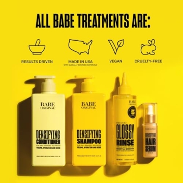 Babe Densifying Hair Serum for Men and Women, Thickens Hair