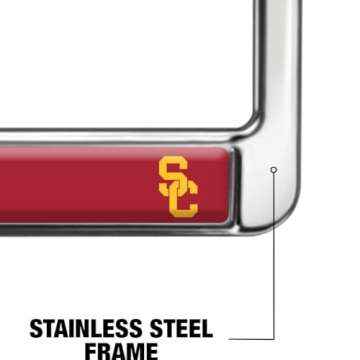 USC Alumni Durable License Plate Frame - Metal Design