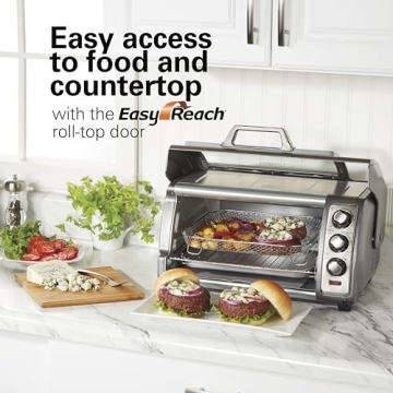 Hamilton Beach Easy Reach Air Fryer Toaster Oven