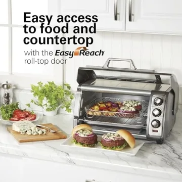 Hamilton Beach Easy Reach Air Fryer Toaster Oven