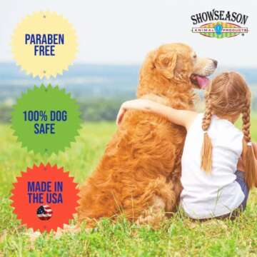 Showseason® Toasted Almond Pet Cologne 2.5 oz For Dogs |Travel Size | Long-Lasting Odor Eliminator ...