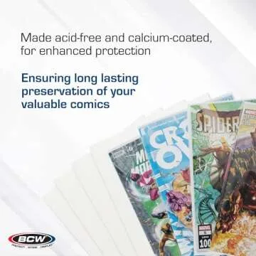 BCW Current Comic Book Backing Boards - Premium Protection