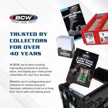 BCW Current Comic Book Backing Boards - Premium Protection