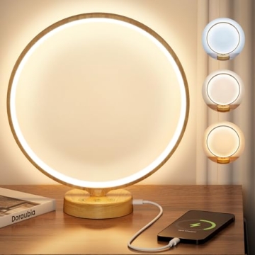 Doraubia Light Therapy Lamp - 10000 Lux Sun Lamp for Mood Enhancement