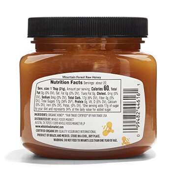 365 by Whole Foods Market Organic Raw Wildflower Honey, 16 Ounce