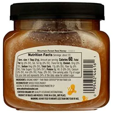 365 by Whole Foods Market Organic Raw Wildflower Honey, 16 Ounce