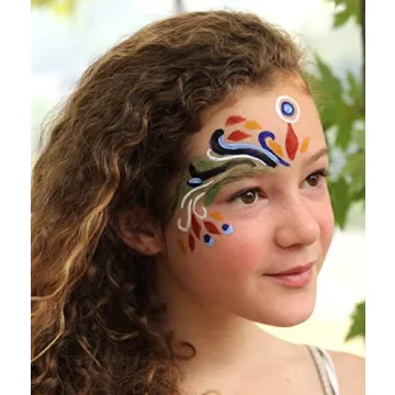 Natural Earth Paint Mini Face Paint Kit Non-Toxic and Hypoallergenic