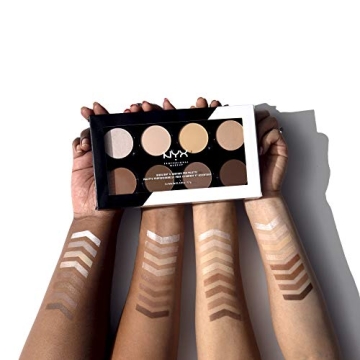 NYX Highlight & Contour Pro Palette - 8 Refillable Shades