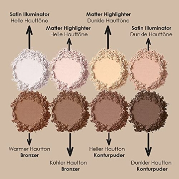 NYX Highlight & Contour Pro Palette - 8 Refillable Shades