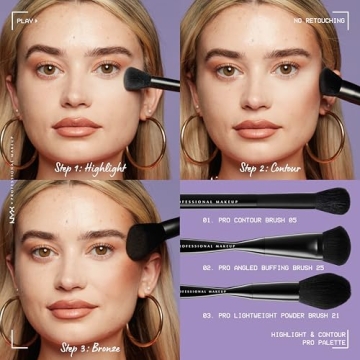 NYX Highlight & Contour Pro Palette - 8 Refillable Shades