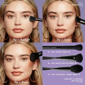 NYX Highlight & Contour Pro Palette - 8 Refillable Shades