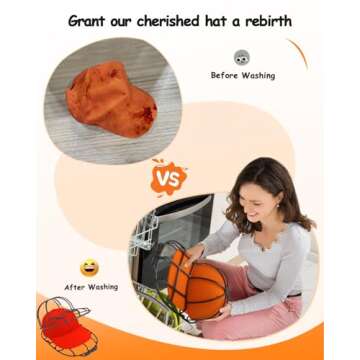 XQXA Hat Washers for Easy Cap Cleaning and Care