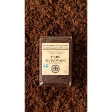 India Tree Dark Muscovado Sugar, 1 Pound