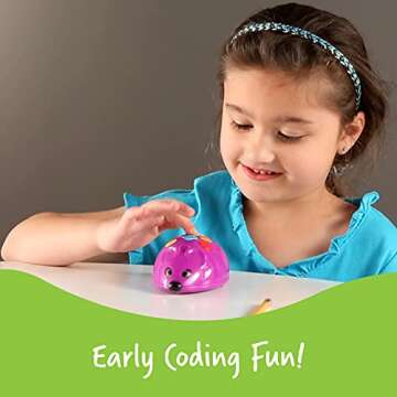 Learning Resources Code & Go Robot Mouse - 31 Pieces, Ages 4+, Coding STEM Toys, Screen-Free Coding ...