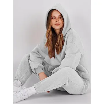 ANRABESS Women's Oversized Tracksuit Set Comfort & Style