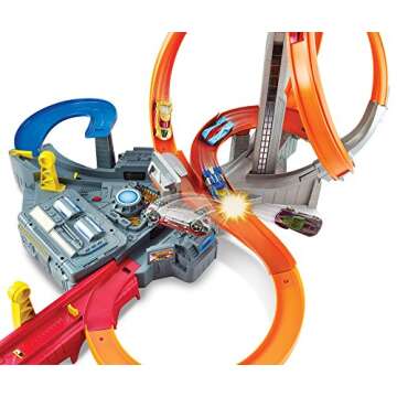 HOT WHEELS SPIN STORM TRACK SET