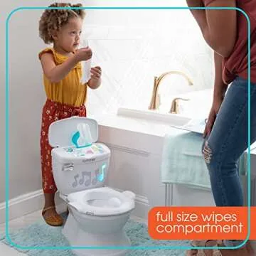 Realistic Potty Training Toilet with Music & Lights