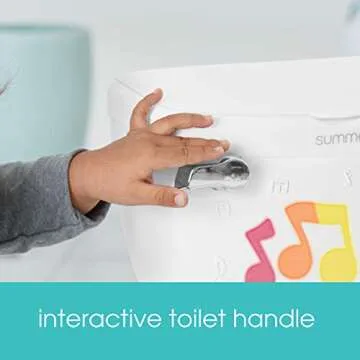Realistic Potty Training Toilet with Music & Lights