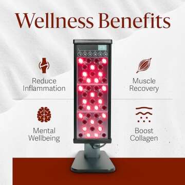 Clearlight Red Light Therapy Tower for Pain Relief & Skin Rejuvenation