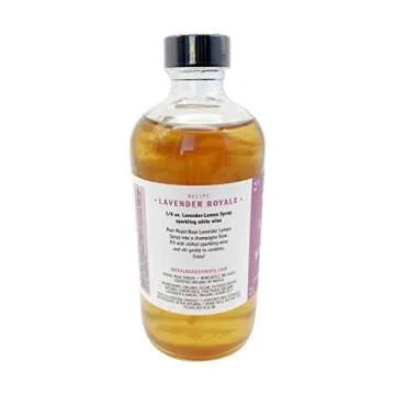 Royal Rose Lavender Lemon Syrup for Gourmet Drinks