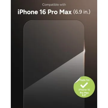 ZAGG Glass Elite Screen Protector for iPhone 16 Pro Max