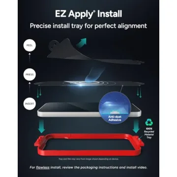 ZAGG Glass Elite Screen Protector for iPhone 16 Pro Max