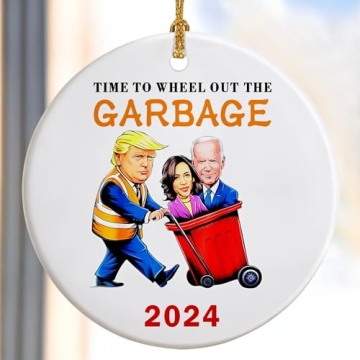 Funny Trump Christmas Ornaments 2024 - Unique Decor Gifts