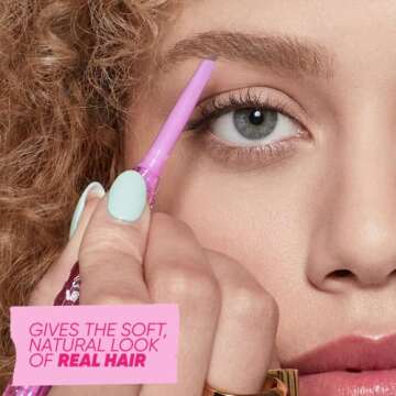 Kosas Brow Pop - Longwear Eyebrow Makeup, Dual-Sided Defining Pencil with Castor Oil for Soft, Natur...