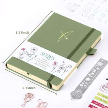 SeQeS A5 Bullet Dotted Journal - Premium Quality & Versatile