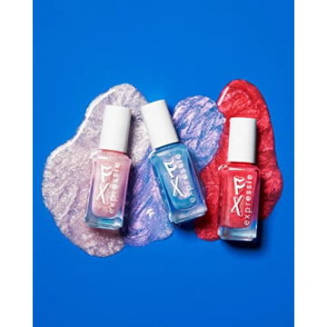 essie Quick-Dry Vegan Nail Polish in Frosty Blue