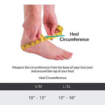 BraceAbility Neoprene Water-Resistant Ankle Brace for Athletic Support and Pain Relief (S/M)