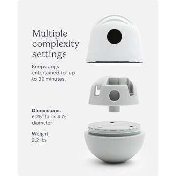 FABLE Puffin Game Treat Dispensing Dog Toy - Interactive Fun