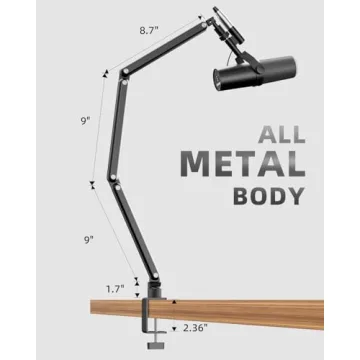 TODI Rotatable Mic Arm for Live Streaming & Gaming
