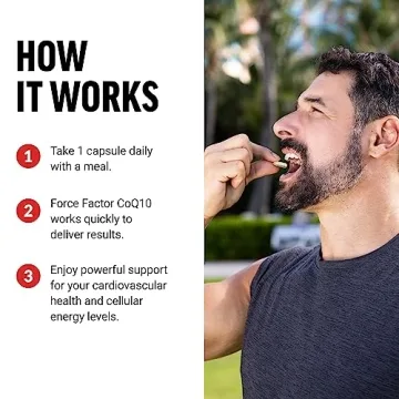 Vegan CoQ10 100mg Heart Health Supplement with BioPerine