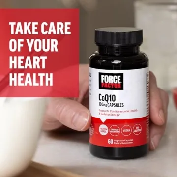 Vegan CoQ10 100mg Heart Health Supplement with BioPerine