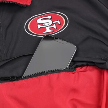 FOCO 49ers Windbreaker Jacket for Women - Stylish & Durable