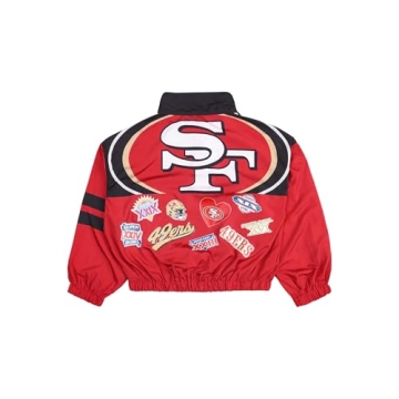 FOCO 49ers Windbreaker Jacket for Women - Stylish & Durable