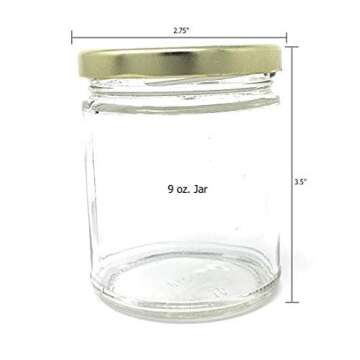 3R Candles Pumpkin Pie Spice Scented Candle Soy/Paraffin Wax Glass jar - Fall Home Decor Gifts for Holiday & Christmas Season - Essential Autumn Gift Ideas - with Cinnamon & Sweet Vanilla