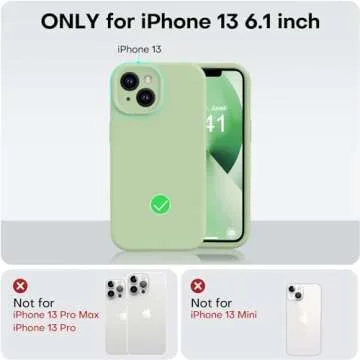 Vooii iPhone 13 Silicone Case – Stylish and Protective