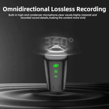 Top Quality EVINYEP Wireless Lavalier Microphone for All Devices