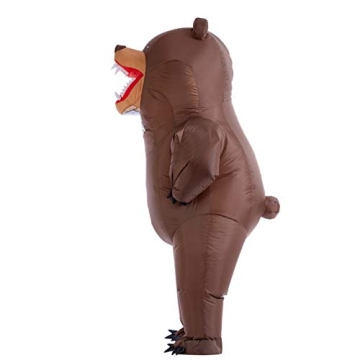Deluxe Inflatable Bear Costume for Adults - Spooktacular