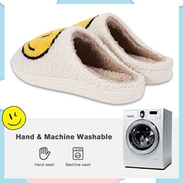 V-CEN Smile Face Slippers - Cute & Cozy for All