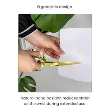 OfficeGoods Acrylic Scissors - Stylish and Sharp Cutting Tool