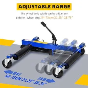 DURHAND Hydraulic Wheel Dolly Tire Jack for Car Truck RV