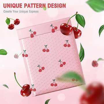 Cozymood 6x10 Inch Pink Poly Bubble Mailers 100 Pack, Waterproof Self Seal Adhesive Small Padded Mai...