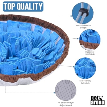Adjustable Snuffle Mat Fun for Dogs of All Breeds
