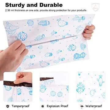 JinRuiKJ Eco-Friendly Biodegradable Poly Mailer Pack