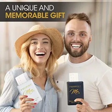 Deluxy Mr & Mrs Travel Set - Ideal Wedding Gifts for Couples